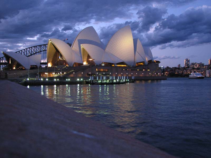Opera House by Night